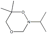 1,4,2-Dioxazine,tetrahydro-6,6-dimethyl-2-(1-methylethyl)-(9CI) Struktur