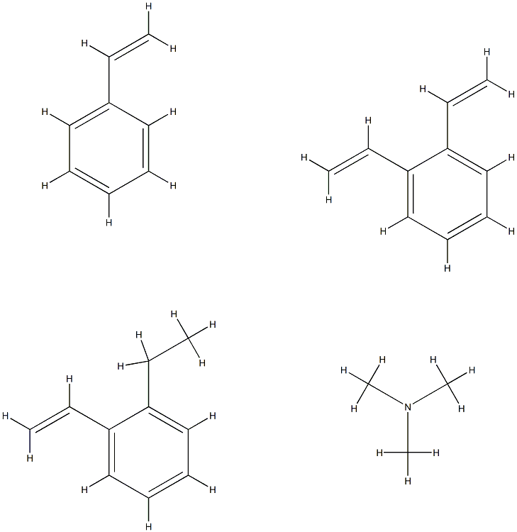 Dowex 1X8 chloride form Struktur