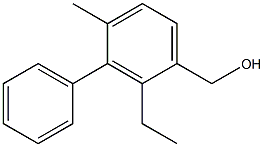 [1,1-Biphenyl]-3-methanol,2-ethyl-6-methyl-(9CI) Struktur