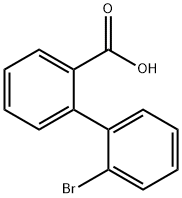 2-BIPHENYL-2'-bromo-CARBOXYLIC ACID Struktur