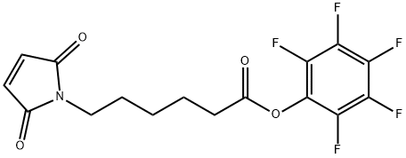 6-Maleimidocaproic acid-PFP ester Struktur