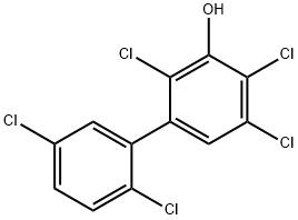 3-OH-2,24',5,5Pentachlorobiphenyl Struktur