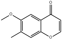 4H-1-Benzopyran-4-one,6-methoxy-7-methyl-(9CI) Struktur