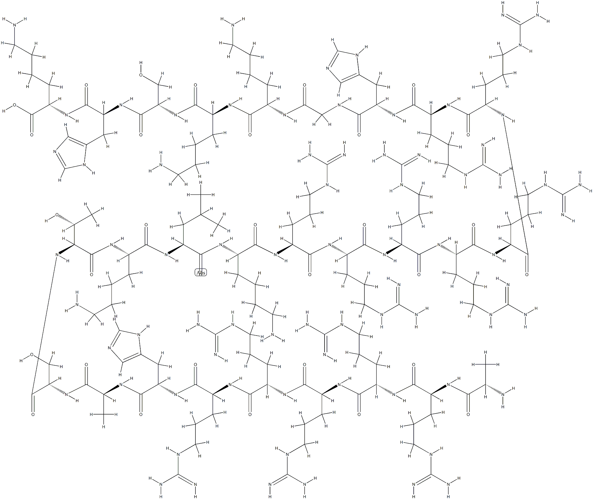 protamine A, Acipenser stellatus Struktur