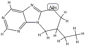 7H-[1,3]Thiazino[3,2-e]purine,8-ethyl-8,9-dihydro-(9CI) Struktur