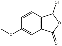 1(3H)-Isobenzofuranone,3-hydroxy-6-methoxy-(9CI) Struktur