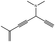 6-Heptene-1,4-diyn-3-amine,N,N,6-trimethyl-(9CI) Struktur