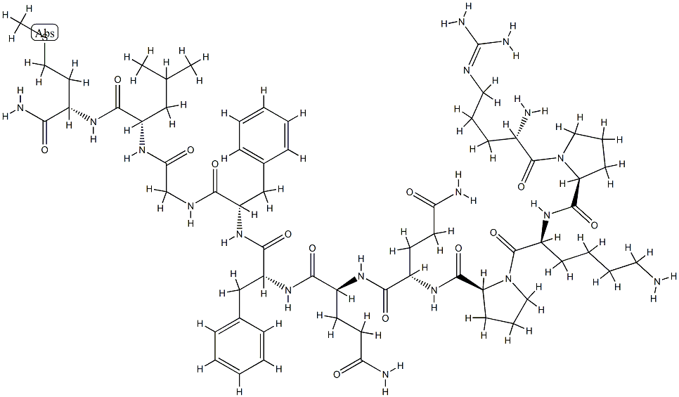 substance P, Phe(7)- Struktur