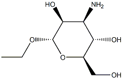 alpha-D-Mannopyranoside,ethyl3-amino-3-deoxy-(9CI) Struktur