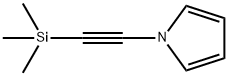 1H-Pyrrole,1-[(trimethylsilyl)ethynyl]-(9CI) Struktur