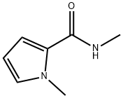 1H-Pyrrole-2-carboxamide,N,1-dimethyl-(9CI) Struktur