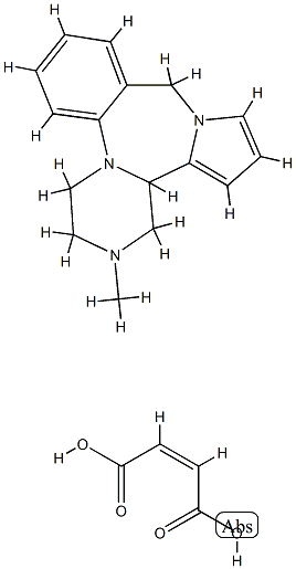 Aptazapine Struktur