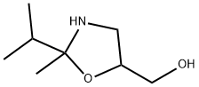 5-Oxazolidinemethanol,2-methyl-2-(1-methylethyl)-(9CI) Struktur