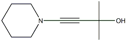 3-Butyn-2-ol,2-methyl-4-piperidino-(5CI) Struktur