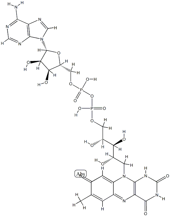 8-mercapto-FAD Struktur