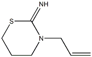 2H-1,3-Thiazin-2-imine,tetrahydro-3-(2-propenyl)-(9CI) Struktur