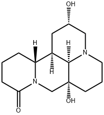 5α，9α－Dihydroxymatrine Struktur