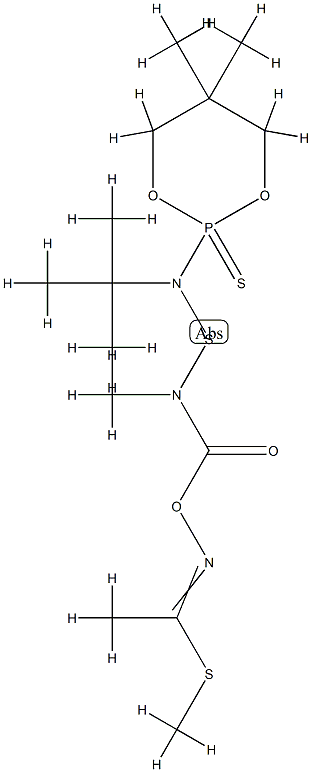 METHYLN-((((((1,1-DIMETHYLETHYL)(5,5-DIMETHYL-2-THIOXO-1,. Struktur