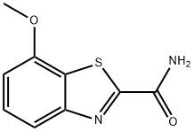 2-Benzothiazolecarboxamide,7-methoxy-(7CI,8CI,9CI) Struktur