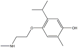 demethyldeacetylmoxisylyte Struktur