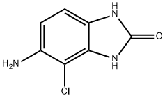 2H-Benzimidazol-2-one,5-amino-4-chloro-1,3-dihydro-(9CI) Struktur