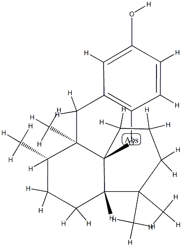 (+)-Aureol Struktur