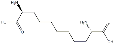 alpha,alpha'-diaminononanedicarboxylic acid Struktur