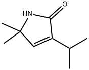 2H-Pyrrol-2-one,1,5-dihydro-5,5-dimethyl-3-(1-methylethyl)-(9CI) Struktur