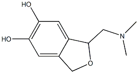 5,6-Isobenzofurandiol,1-[(dimethylamino)methyl]-1,3-dihydro-(9CI) Struktur