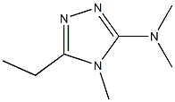 4H-1,2,4-Triazol-3-amine,5-ethyl-N,N,4-trimethyl-(9CI) Struktur