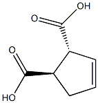 3-Cyclopentene-1,2-dicarboxylicacid,(1R,2R)-rel-(9CI) Struktur