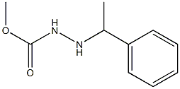 3-(α-Methylbenzyl)carbazic acid methyl ester Struktur