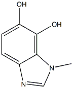 1H-Benzimidazole-6,7-diol,1-methyl-(9CI) Struktur