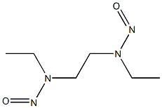 NNDINITROSONNDIETHYLETHYLENEDIAMINE Struktur