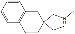 2-Naphthalenemethanamine,2-ethyl-1,2,3,4-tetrahydro-N-methyl-(9CI) Struktur