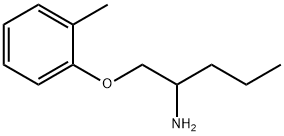 2-Pentanamine,1-(2-methylphenoxy)-(9CI) Struktur