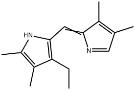 1H-Pyrrole,2-[(3,4-dimethyl-2H-pyrrol-2-ylidene)methyl]-3-ethyl-4,5-dimethyl-(9CI) Struktur