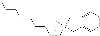 Benzyldimethyl(nonyl)aminium·bromide Struktur