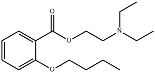 2-(Diethylamino)ethyl=o-butoxybenzoate Struktur