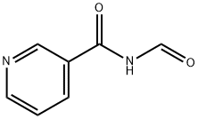 3-Pyridinecarboxamide,N-formyl-(9CI) Struktur