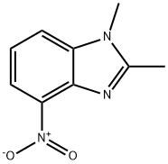 1H-Benzimidazole,1,2-dimethyl-4-nitro-(9CI) Struktur