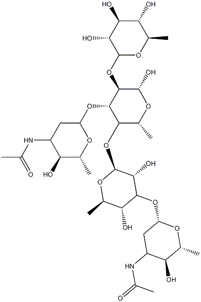 viridopentaose A Struktur