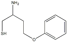 1-Butanethiol,2-amino-4-phenoxy-(9CI) Struktur