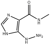 1H-Imidazole-4-carboxamide,5-hydrazino-N-methyl-(9CI) Struktur