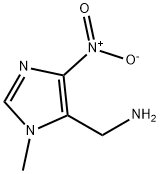 1H-Imidazole-5-methanamine,1-methyl-4-nitro-(9CI) Struktur