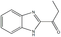 1-Propanone,1-(1H-benzimidazol-2-yl)-(9CI) Struktur