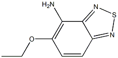 2,1,3-Benzothiadiazol-4-amine,5-ethoxy-(9CI) Struktur