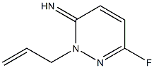 3(2H)-Pyridazinimine,6-fluoro-2-(2-propenyl)-(9CI) Struktur