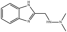 1H-Benzimidazole,2-[(2,2-dimethylhydrazino)methyl]-(9CI) Struktur