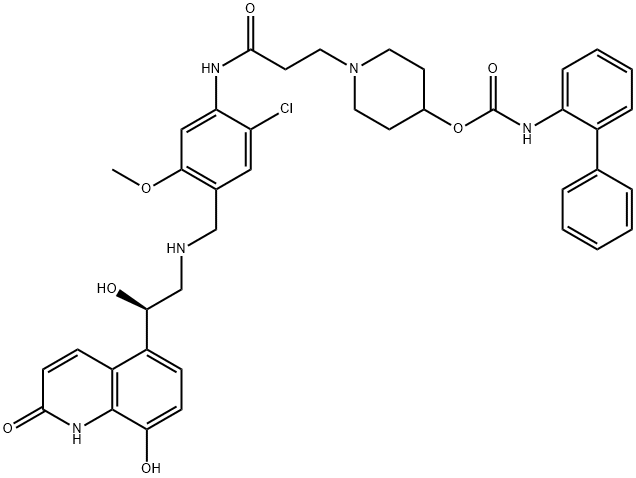 Batefenterol Struktur